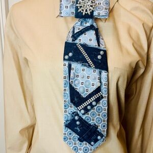 Elegant Blue and Silver Women's Accessory